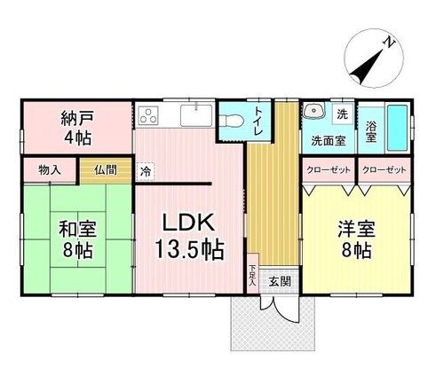2SLDK Single-Story House for Sale in Taihaku Ward, Sendai - Thumbnail 2