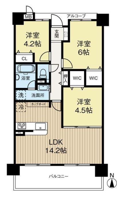 King Mansion Chibune 2-Building: Renovated 2LDK Osaka Apartment - Main Image