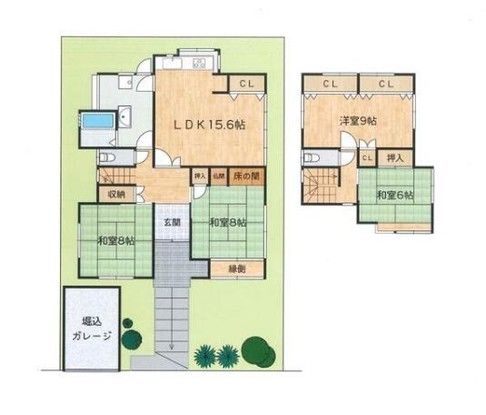 4LDK Used House for Sale in Otsu City, Shiga Prefecture - Thumbnail 2