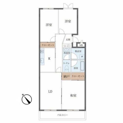 3LDK Apartment for Sale in Kashiwa, Chiba Near Kitakashiwa Station - Thumbnail 3