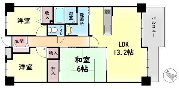 Lemon Izumiotsu 3LDK Apartment for Sale in Osaka - Thumbnail 2