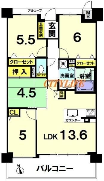 4LDK Apartment for Sale in Kyoto Sakyō Ward, 75.56 sqm - Thumbnail 4
