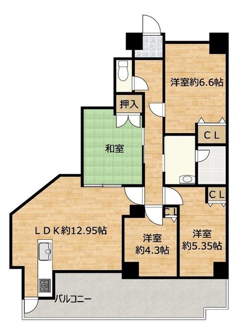 Renovated 4LDK Apartment for Sale in Fukui City - Thumbnail 2