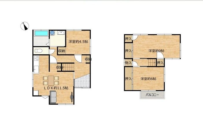 Renovated 3LDK House in Fukuchiyama, Kyoto Prefecture - Thumbnail 2