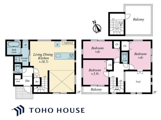 3LDK Detached House for Sale in Adachi, Tokyo - Near Takenotsuka Station - Thumbnail 2