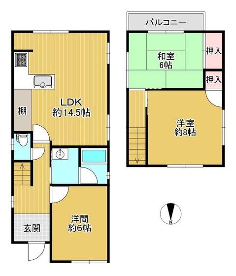 3LDK Detached House for Sale in Habikino, Osaka - Thumbnail 2