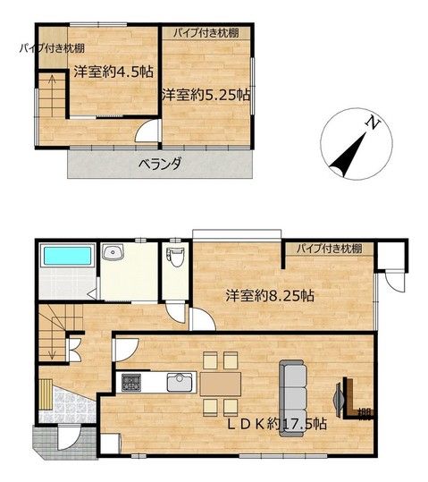 Renovated 3LDK House in Koriyama, Fukushima - 86.11 sqm - Thumbnail 2
