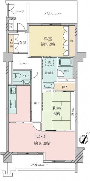 2LDK Apartment for Sale in Higashinada-ku, Kobe - Thumbnail 2