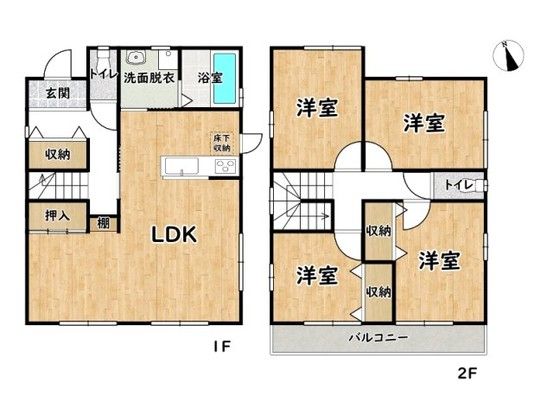 4LDK Used House for Sale in Himeji, Hyogo - 23.8M Yen - Thumbnail 2