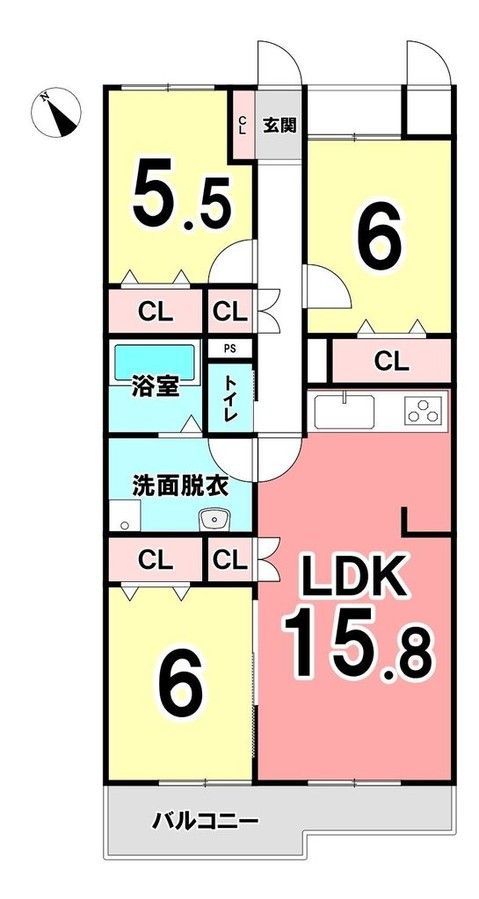 3LDK Apartment for Sale in Shizuoka City's Suruga Ward - Thumbnail 2