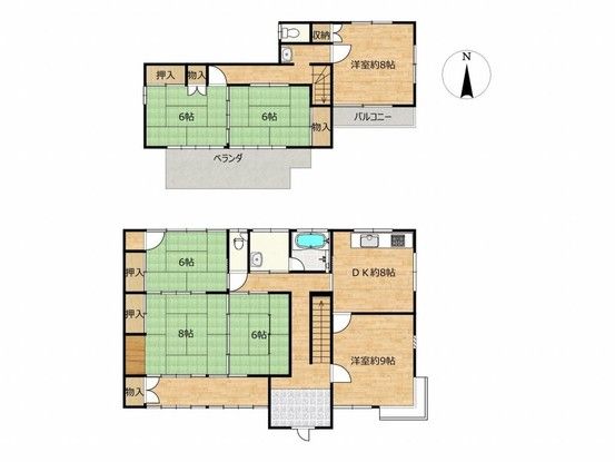 Renovated 6LDK House in Ota, Gunma - 145.32 sqm - Thumbnail 2