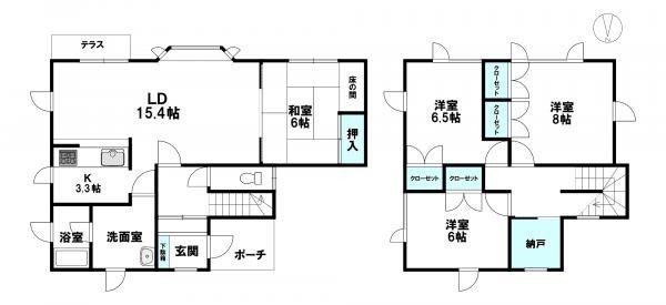 Renovated 4LDK House in Minami-ku, Sapporo with Parking - Thumbnail 4