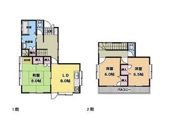 3DK Detached House in Kujukuri, Chiba for Sale - Thumbnail 2