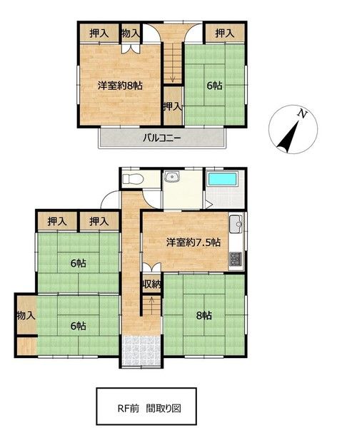 5DK House for Sale in Osaki City, Miyagi - 103.48 sqm - Thumbnail 2