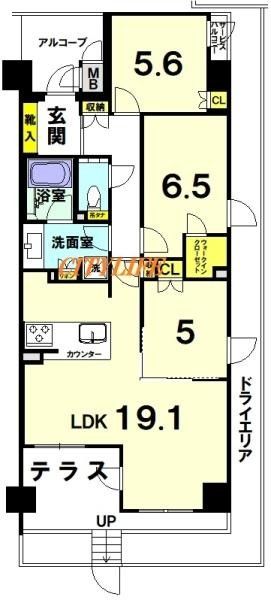 3LDK Apartment for Sale in Kamigyo Ward, Kyoto - Thumbnail 2