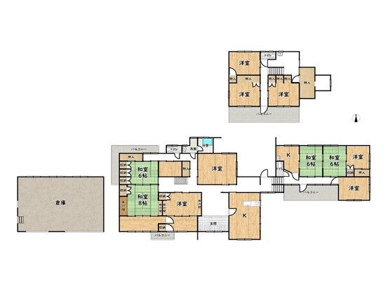 Spacious 12LDK Used House in Himeji, Hyogo - Thumbnail 3