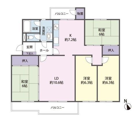 4LDK Apartment for Sale in Tokorozawa, Saitama - Thumbnail 3