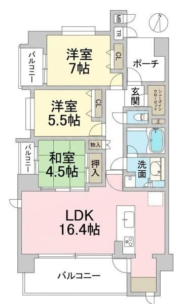 3LDK Renovated Apartment in Meito Ward, Nagoya - Thumbnail 4
