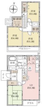 4LDK Detached House Near Unga Station in Nagareyama, Chiba - Thumbnail 3