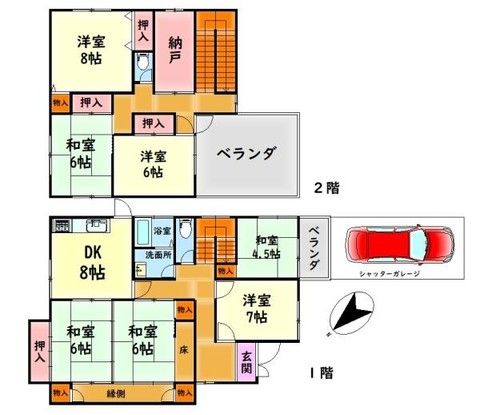 7SDK Detached House for Sale Near Shinke Station, Sennan - Thumbnail 2