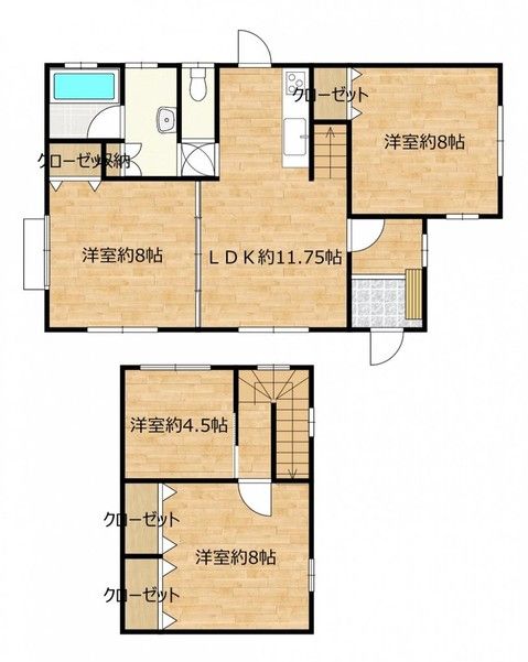 Renovated 4LDK House in Takizawa, Iwate - 92.74m² - Thumbnail 2