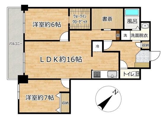 Renovated 2SLDK Apartment in Teine, Sapporo, 67.27 sqm - Thumbnail 2