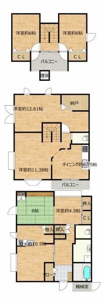 5LDK Two-Generation House Under Renovation in Aizuwakamatsu - Thumbnail 2