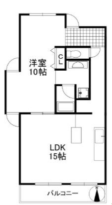 1LDK Used Apartment in Nara City, Nara Prefecture - Thumbnail 2