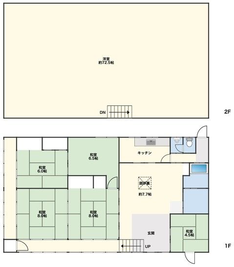1935 Kominka for Renovation in Nakanojo, Gunma - 5LDK - Thumbnail 2