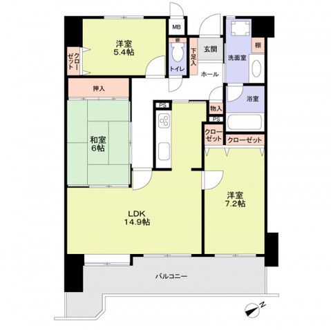 3LDK Apartment for Sale in Itoshima, Fukuoka - Thumbnail 2