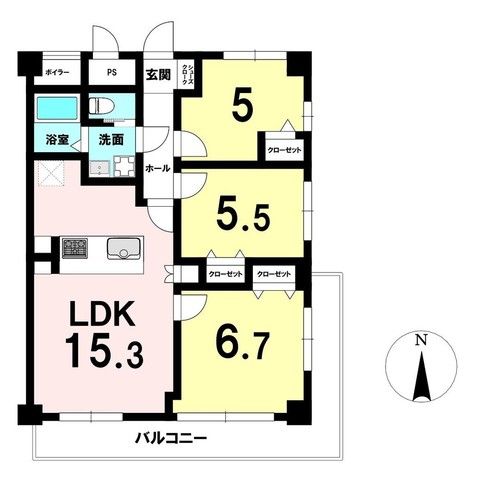 3LDK Apartment for Sale in Takasaki, Gunma - Pet-Friendly - Thumbnail 4