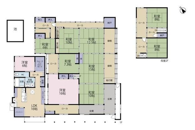 10LDK Historic Estate with Large Land & Outbuildings in Taira, Niigata - Thumbnail 2