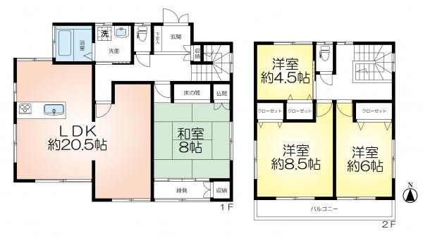 Renovated 4LDK House in Kobe Nishi-ku with 2 Parking Spaces - Thumbnail 4