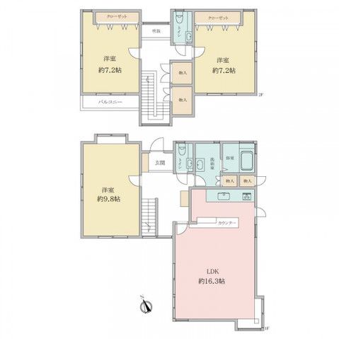Renovated 3LDK House in Suma-ku, Kobe - 115.65 sqm - Thumbnail 4
