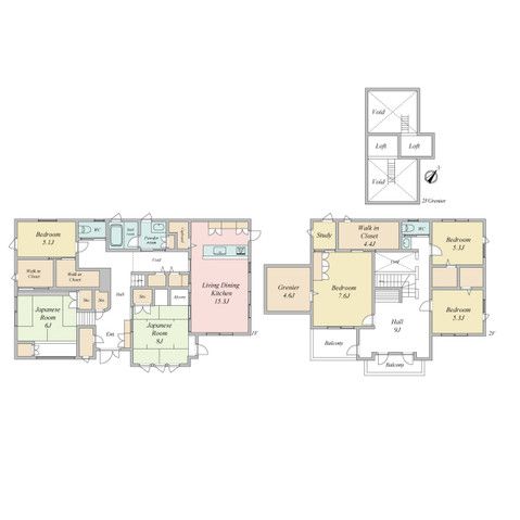 6LDK Sumitomo Forestry House in Shibata, Miyagi - Thumbnail 2