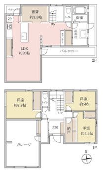 3SLDK House for Sale in Kashiwa, Chiba with Garage - Thumbnail 4