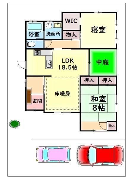 Detached 2LDK House with Garden in Hannan City, Osaka - Thumbnail 2