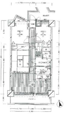 3LDK Apartment for Sale in Honjo, Saitama - 73m² - Thumbnail 3