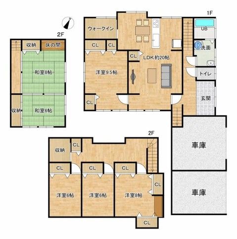 Renovated 6SLDK Detached House for Sale in Nomi City, Ishikawa - Thumbnail 2
