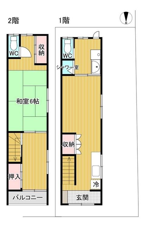 2LDK Detached House for Sale in Higashiosaka, Osaka - Thumbnail 2