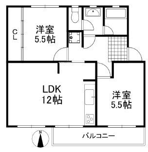 2LDK Apartment for Sale in Minoo, Osaka - 54 sqm - Thumbnail 2