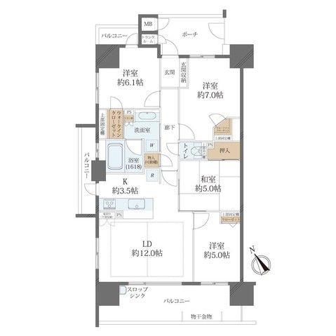 4LDK Apartment for Sale near Tsushinmachi Station, Tsu - Thumbnail 4