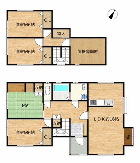 Renovated 4LDK House in Rokunohe, Aomori with Parking - Thumbnail 2