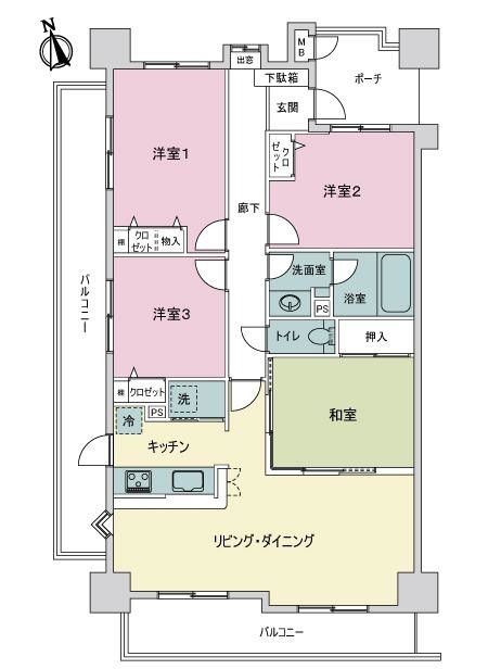 4LDK Apartment for Sale in Utsunomiya, Tochigi - 8.5M Yen - Thumbnail 2