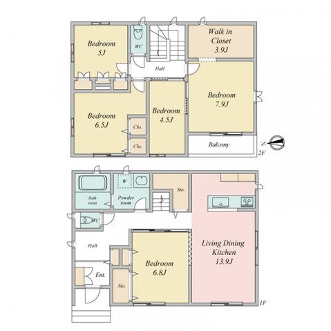 5LDK Detached House for Sale in Yoshioka, Gunma - Thumbnail 2