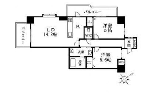 2LDK Apartment for Sale in Otsu, Shiga - Renovated 2026 - Thumbnail 2