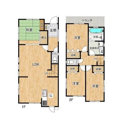 4LDK House for Sale in Kobe's Takakuradai Area | 31.5M Yen - Thumbnail 2