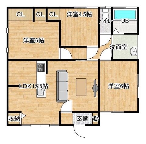 Renovated 3LDK Single-Story House in Kunimi Town, Fukushima - Thumbnail 2