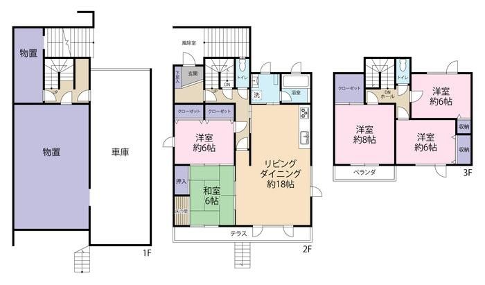 5LDK Detached House in Kita Ward, Sapporo for Sale - Thumbnail 2