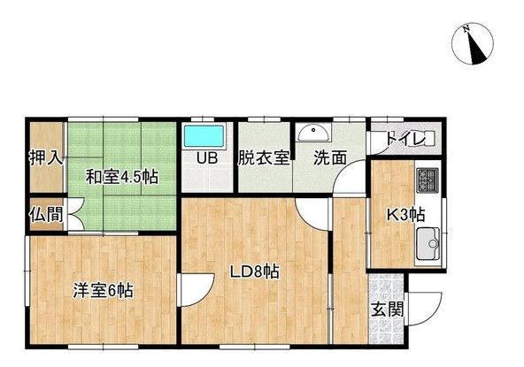 Used 3K House for Sale in Hanamaki, Iwate - 53.54 sqm - Thumbnail 2